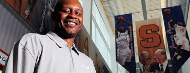 Syracuse Coaching Staff Checks In with Elijah Moore