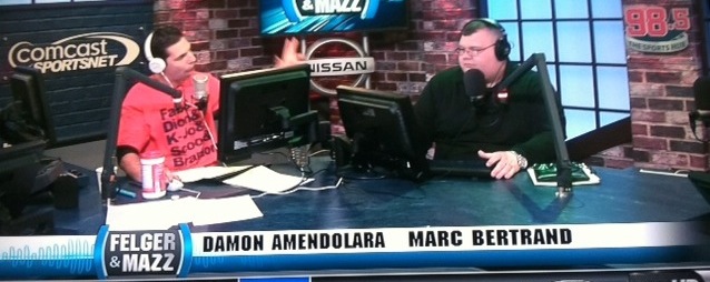 D.A. Rocks The Fizz’s Syracuse “My 5 Orange” Shirt on Comcast NE Nationwide