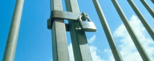 locked gates