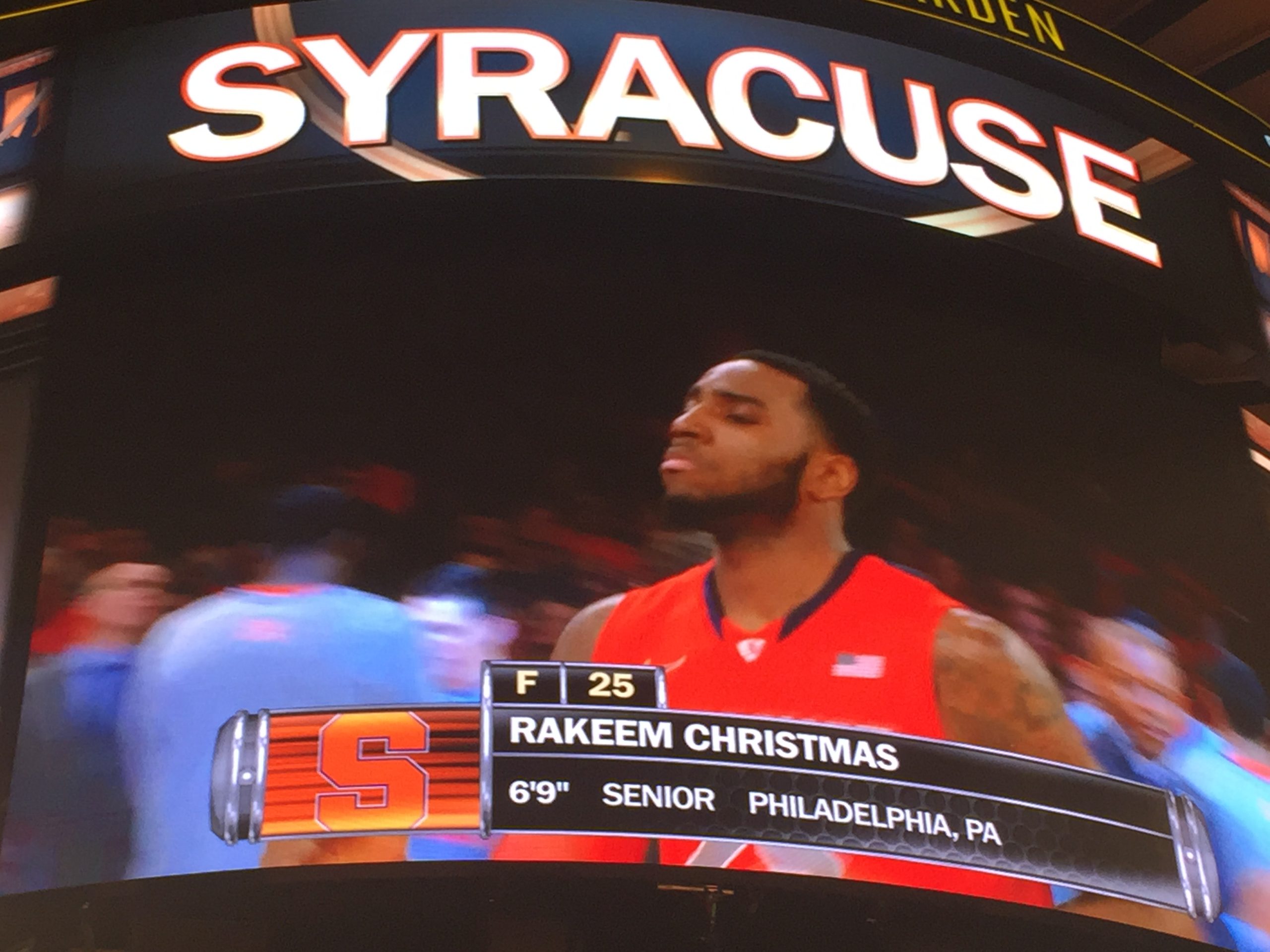 Syracuse’s Rakeem Christmas Named Finalist for Oscar Robertson Trophy