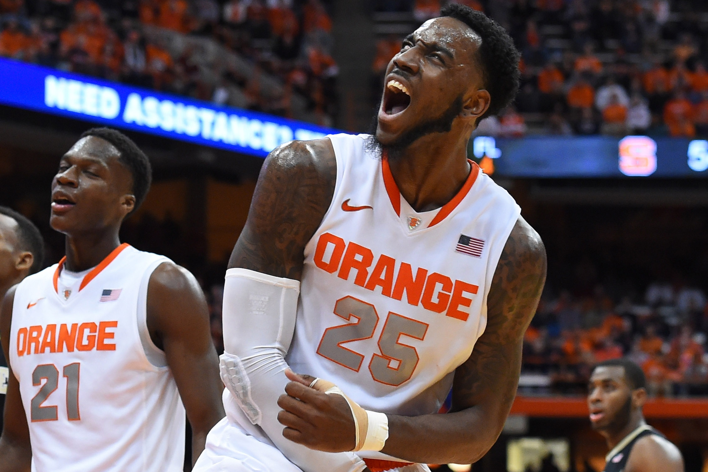 Christmas Wraps up Syracuse Career With Some Hardware