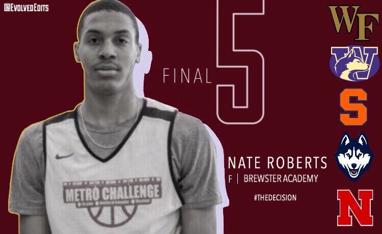 2018 forward Nate Roberts puts Syracuse in his top 5