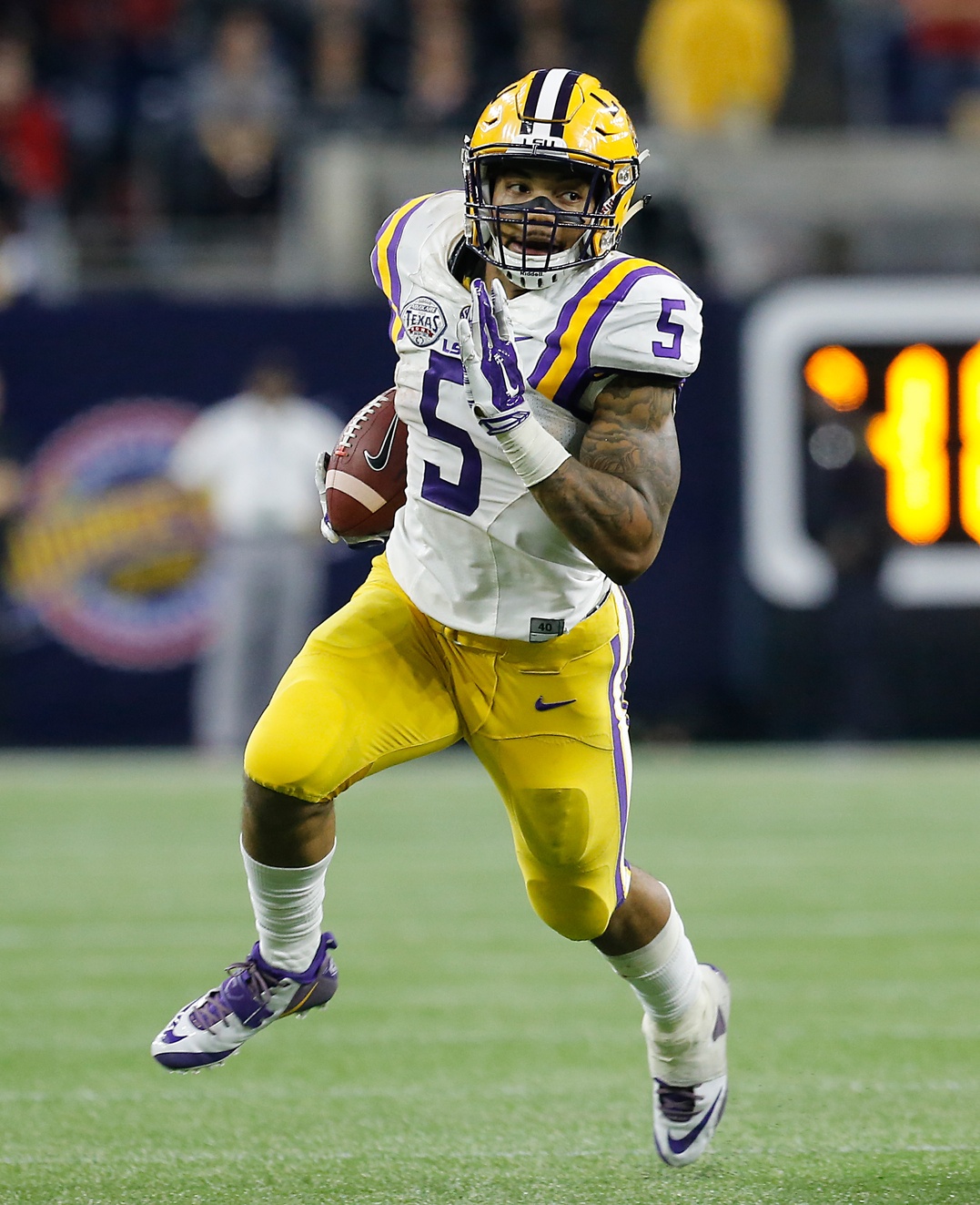 LSU RB Derrius Guice Out Versus Syracuse Football Saturday