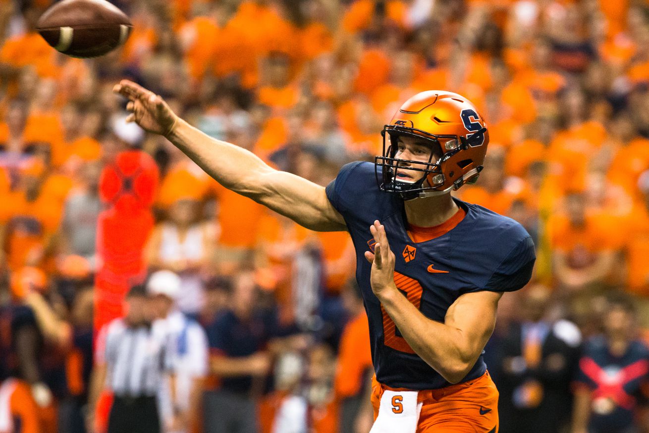 Dungey shines and Syracuse shocks Clemson in 27-24 upset