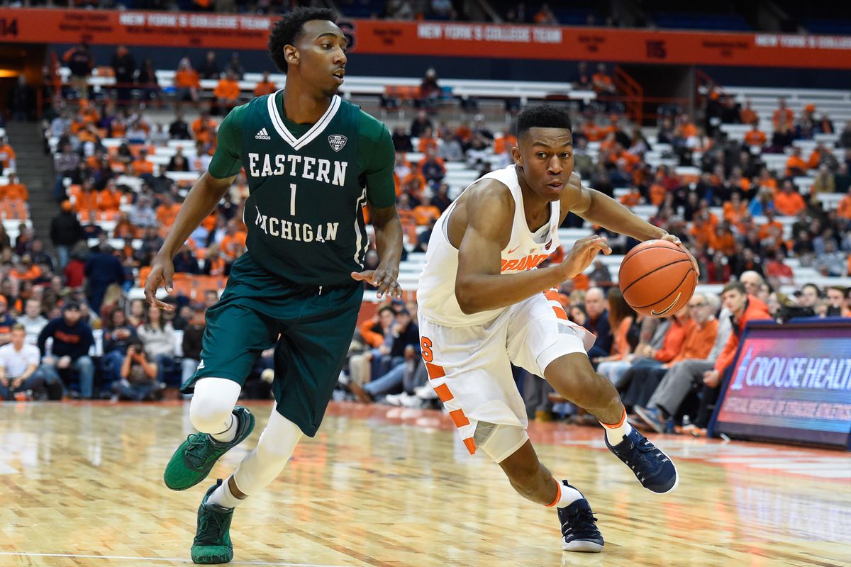 Three Things To Watch Between Syracuse and Eastern Michigan