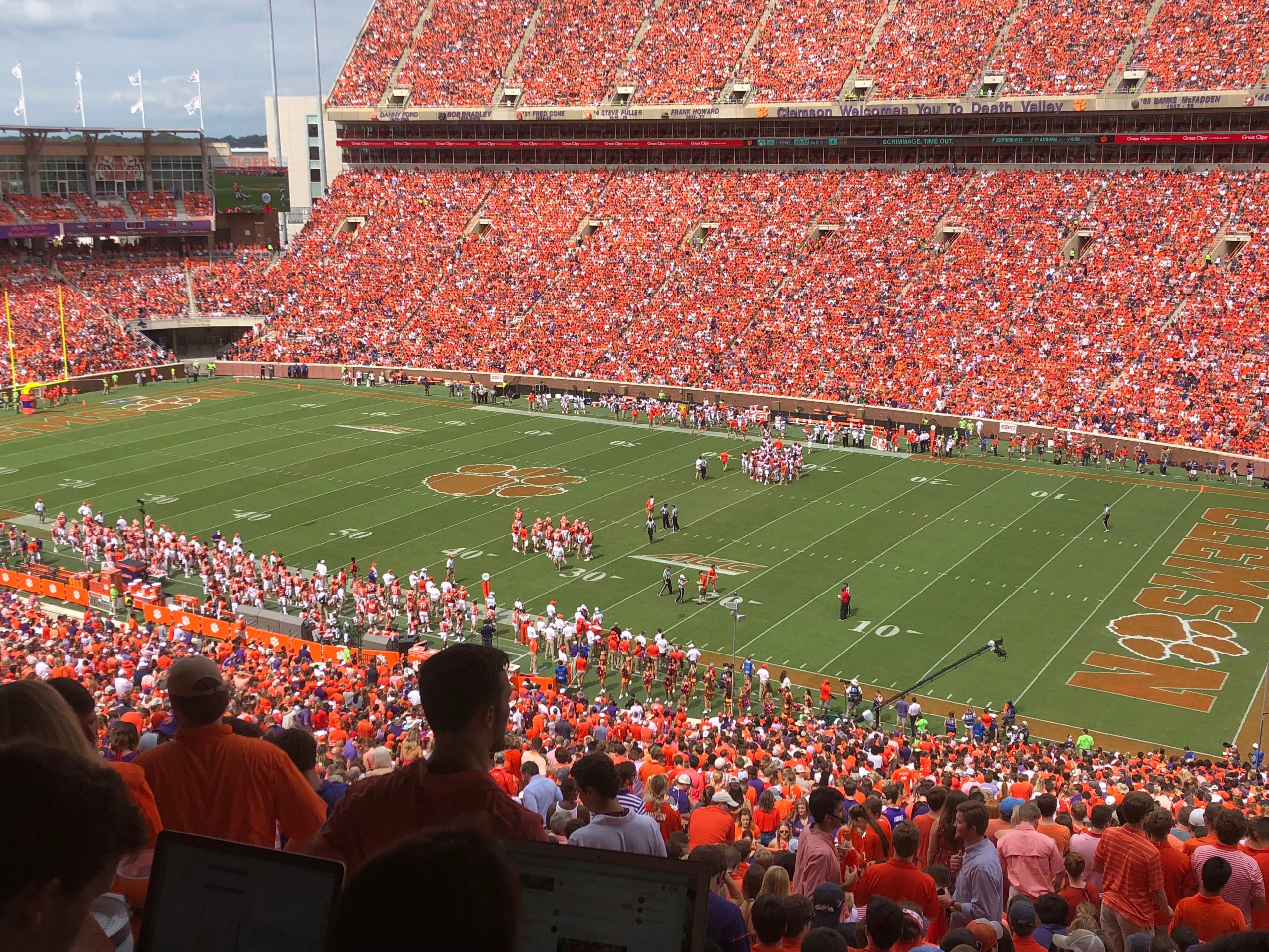 Syracuse and Clemson First Half Thoughts