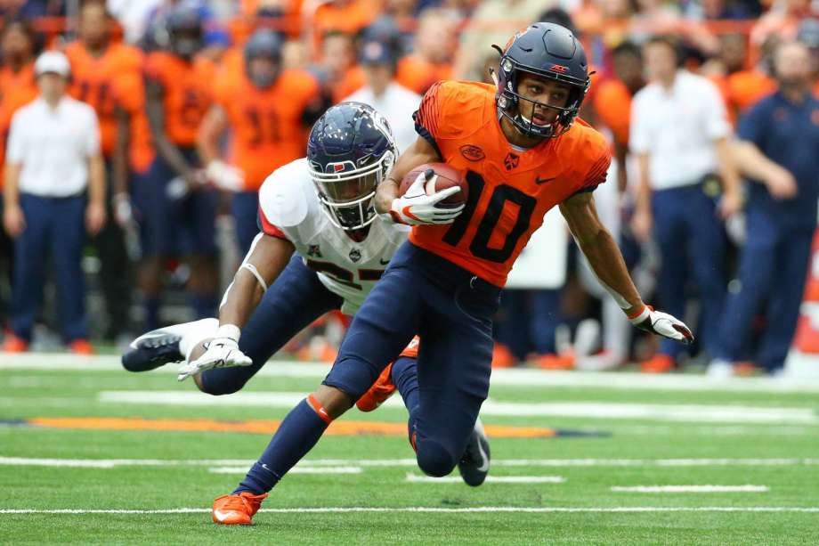 Let’s Party Like It’s 1991: Riley, Defensive Line Lead Syracuse to 51-21 Win over UConn