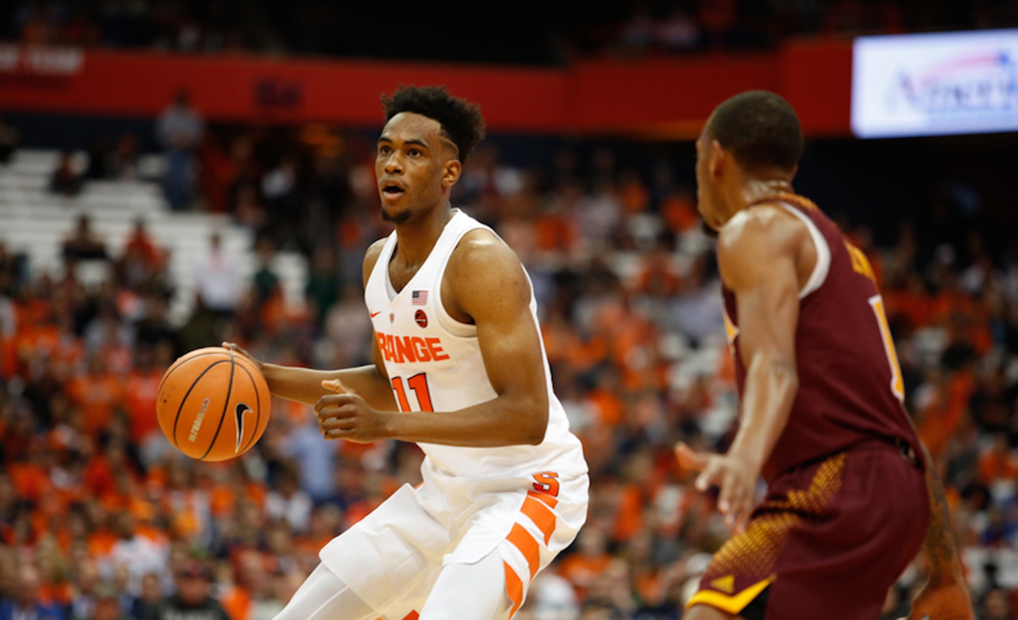 Should Syracuse Start Oshae Brissett at Center?