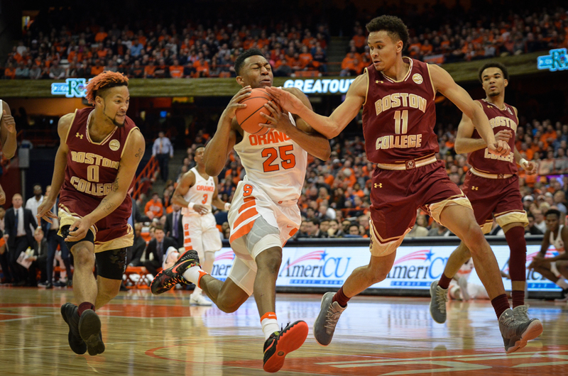 Syracuse Blitzes BC, Claims Season Series