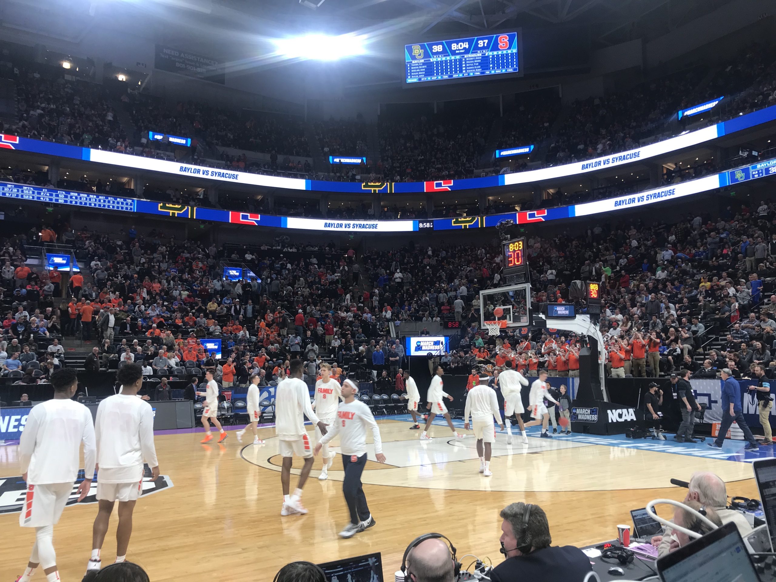 First Half Takeaways: Syracuse vs. Baylor in the NCAA Tournament