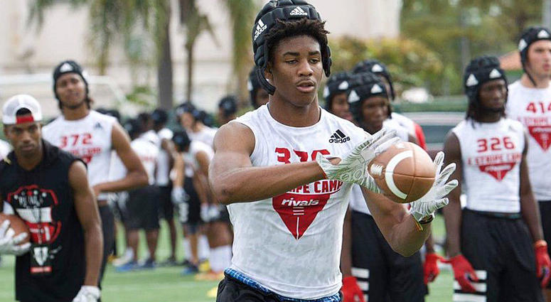 Four-star WR Includes SU in Top Five, Set to Make Decision July 30th