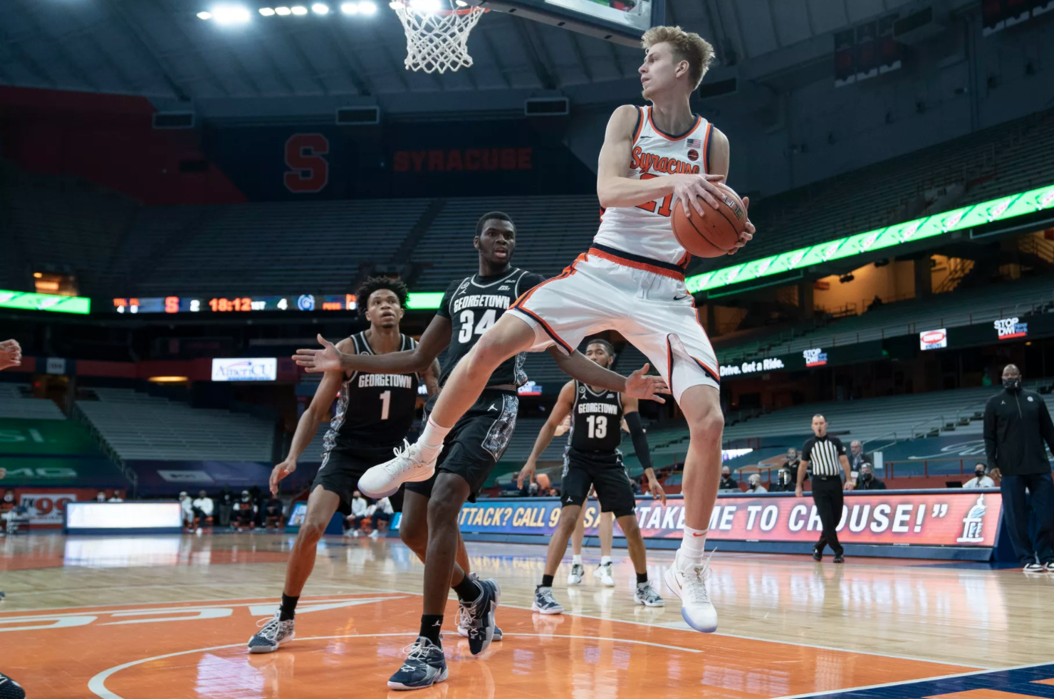 Syracuse Bounces Back with Win over Georgetown