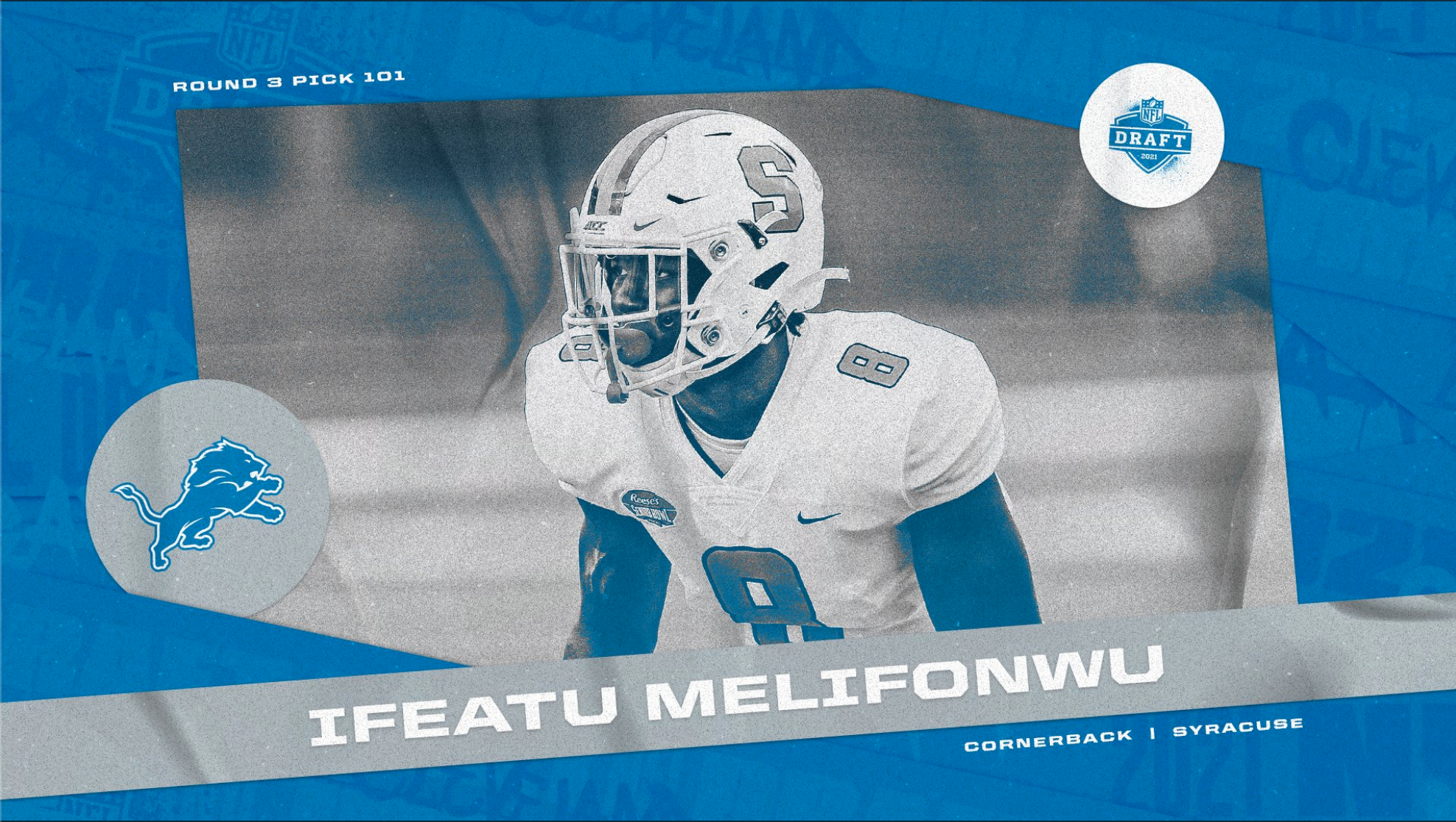 Ifeatu Melifonwu Drafted By the Detroit Lions