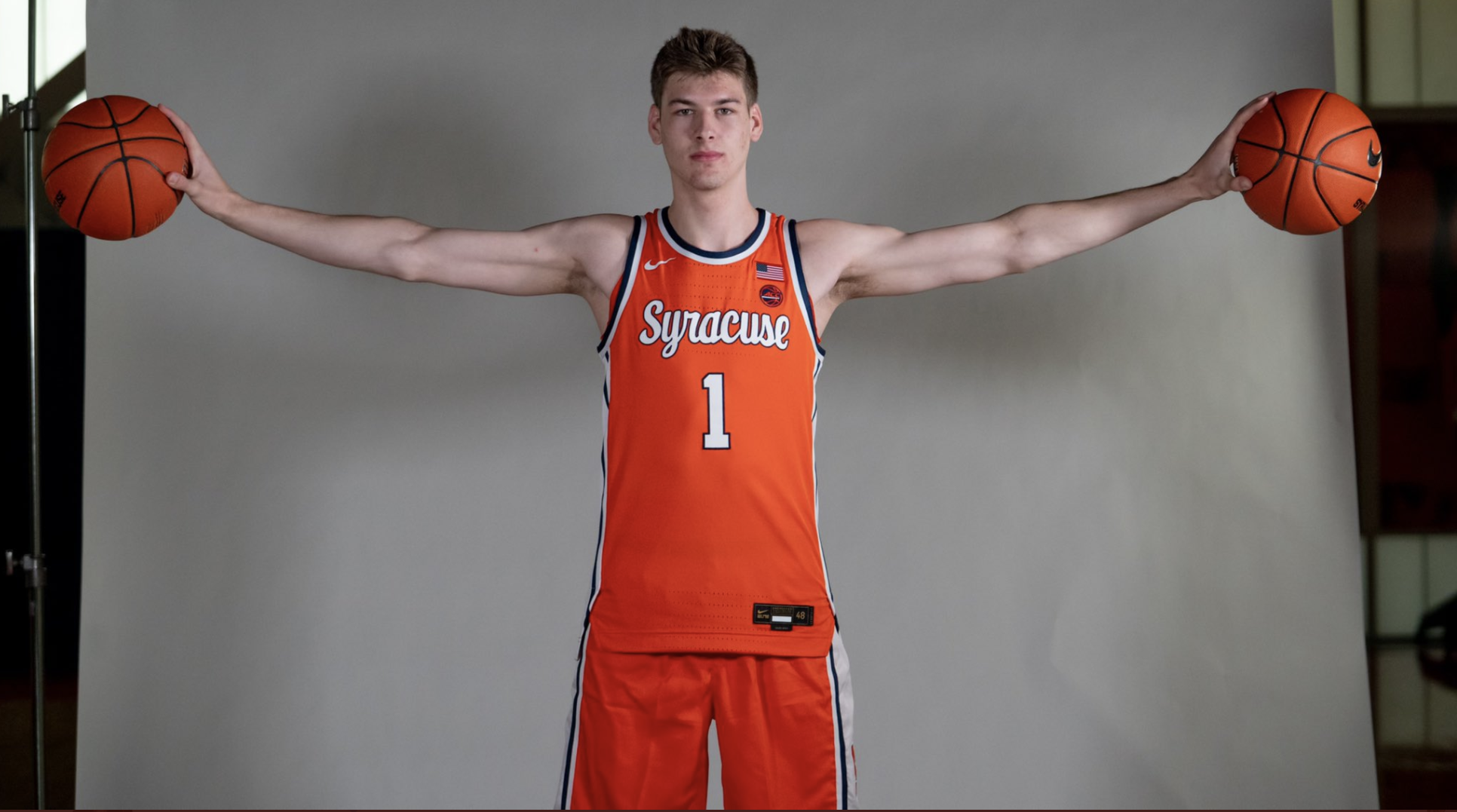 Damn, Kyle Filipowski Looks Fire in That Syracuse Uniform
