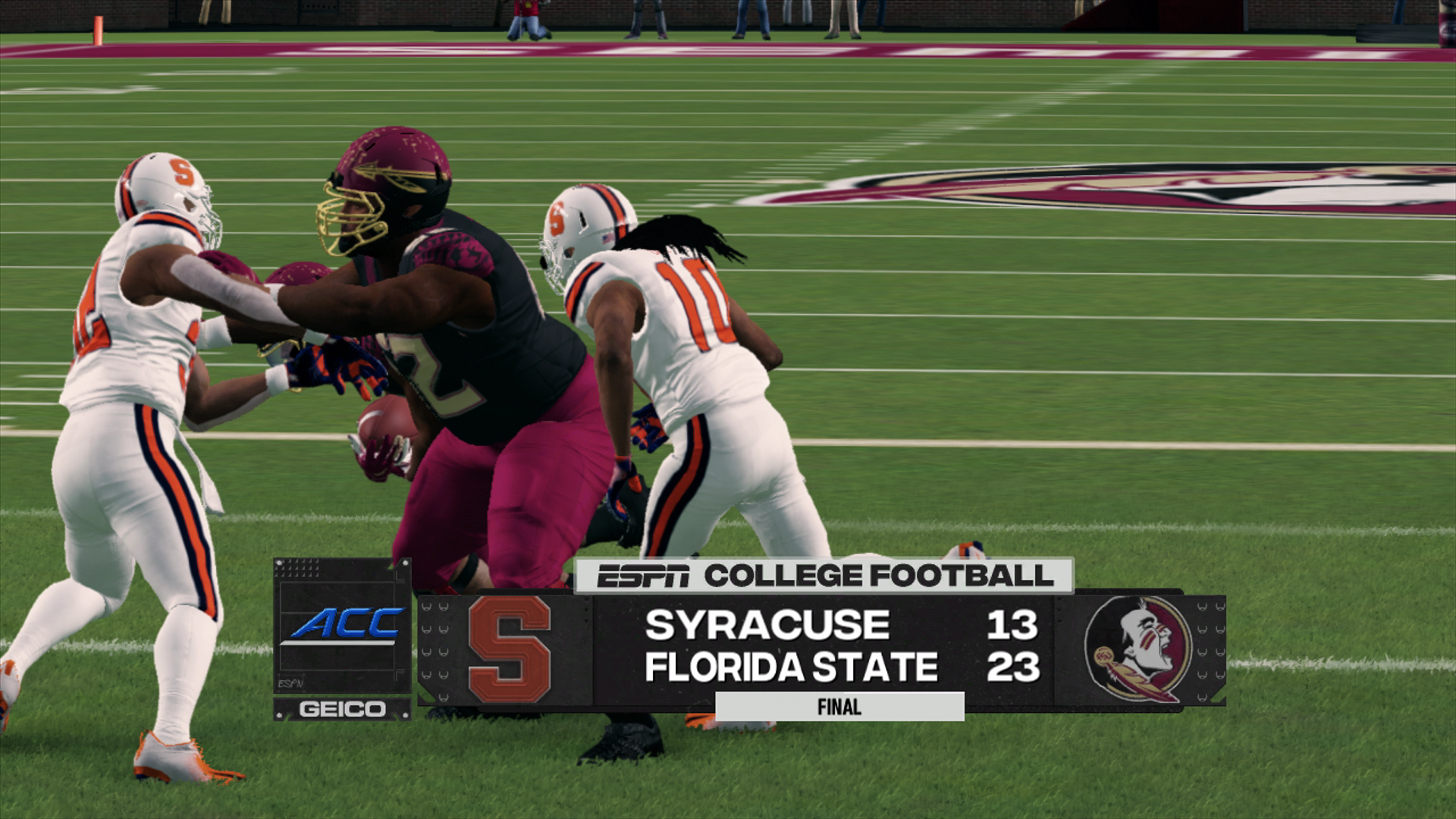 Shrader Gets Benched as SU Drops ACC Opener to FSU