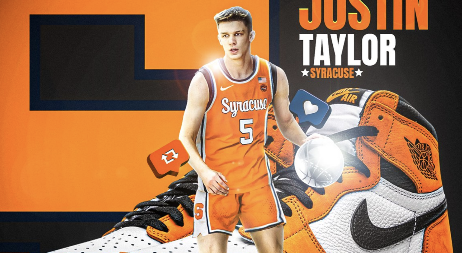 Justin Taylor Will Help Recruit Filipowski and Copeland to Syracuse