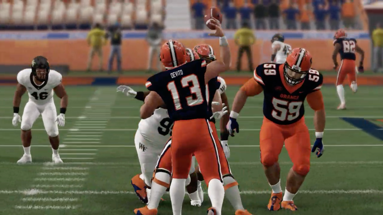 Tommy DeVito Delivers in the Clutch, SU Beats Wake 36-32