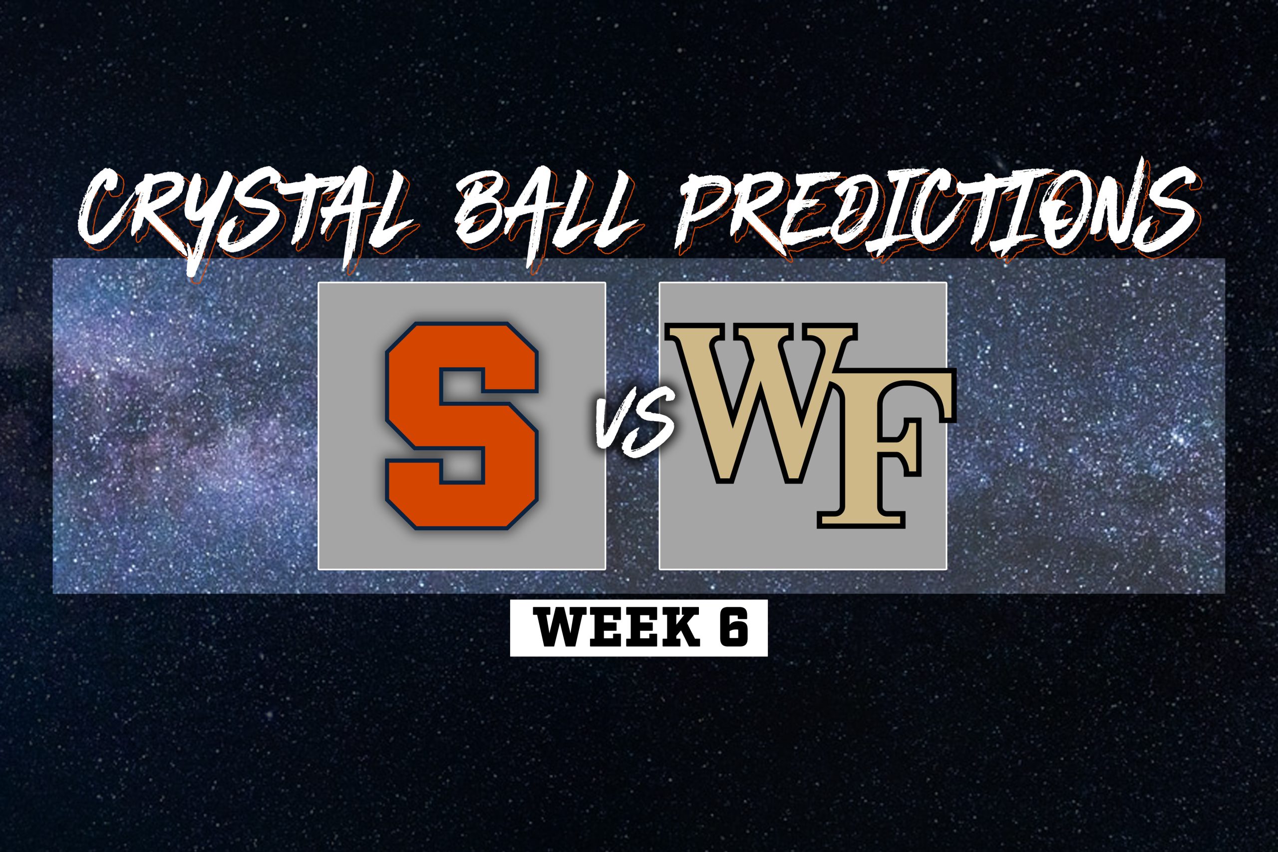 Syracuse vs #19 Wake Forest: Crystal Ball Predictions