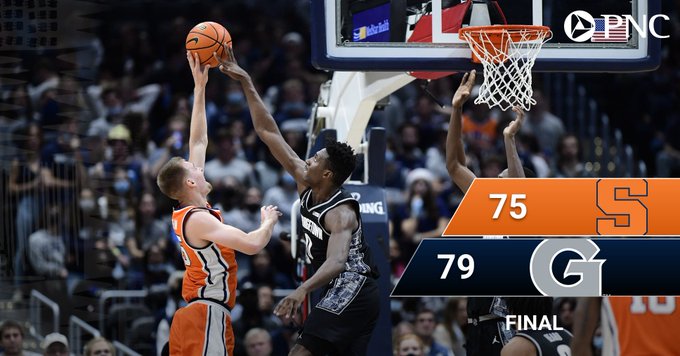 Three Takeaways from Syracuse’s 79-75 Loss to Georgetown