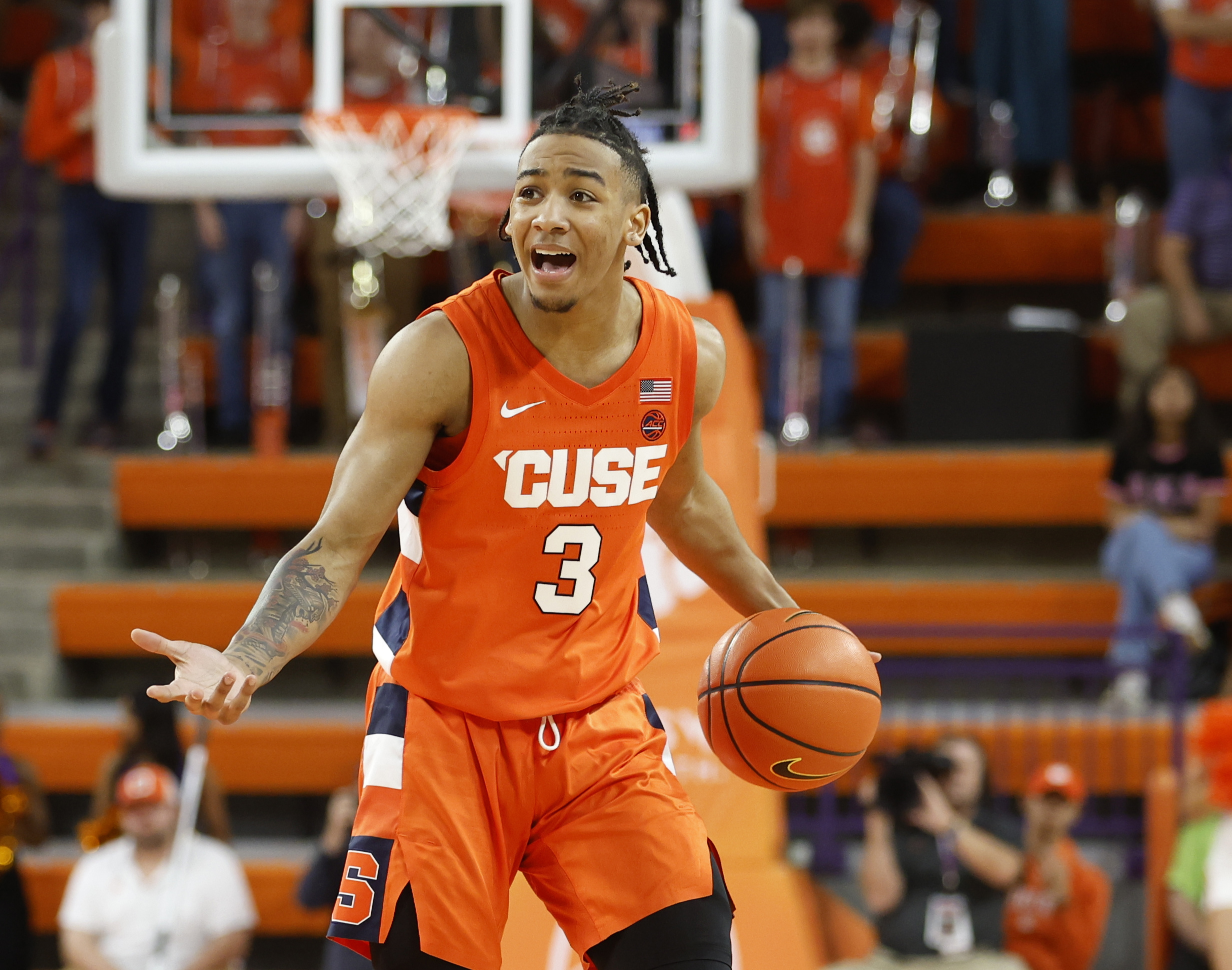 Syracuse Looks Lifeless in 91-73 Loss to Clemson