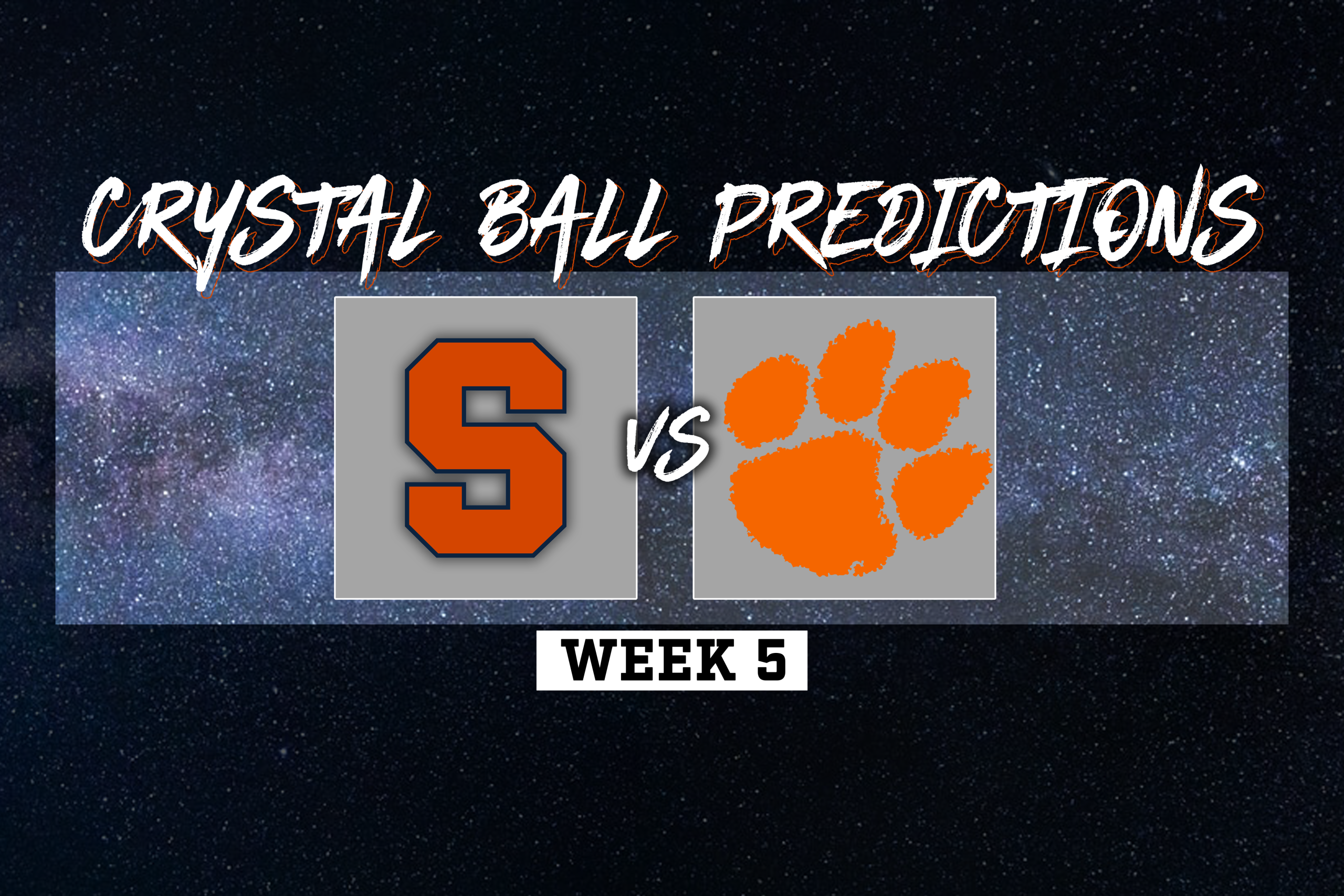 Syracuse vs. Clemson: Crystal Ball Predictions
