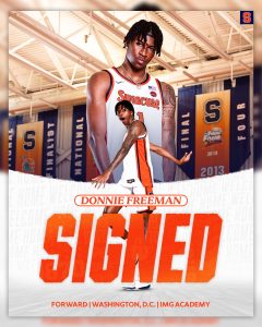 Syracuse Basketball Recruiting Solidifies Class of 2024
