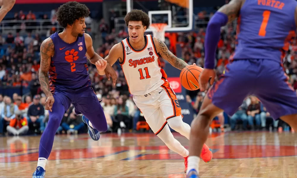 Syracuse’s offense stalls in 64-61 loss to Clemson